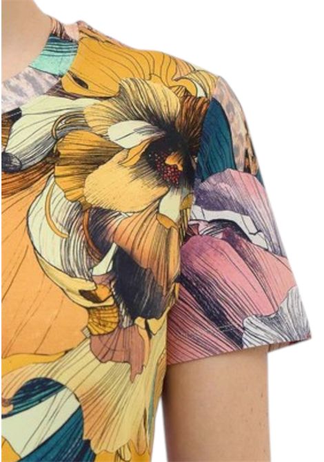 T-shirt stampa tropical all over JUST CAVALLI | T-shirt | 78PAHE06 CJ11227MS3